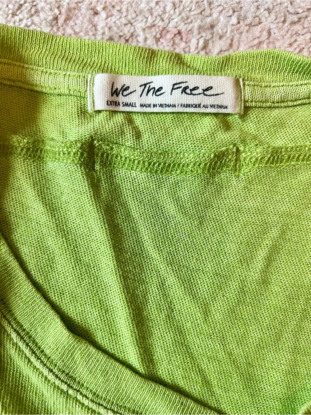 We The Free Cropped CC Tee in Lace Fern Green - Picture 3 of 6